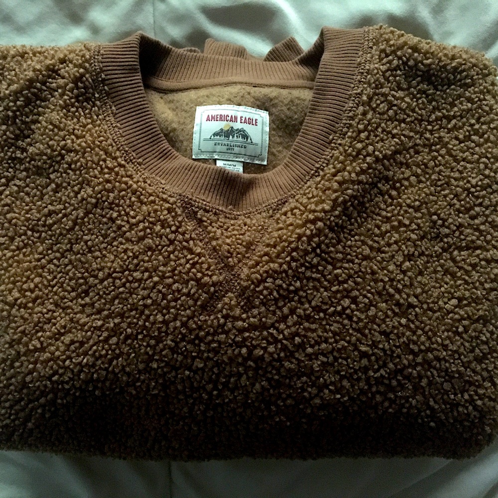 BRAND NEW - Cropped American Eagle sweater